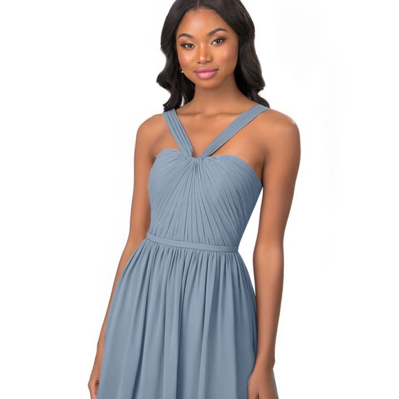 Azazie Dory Agave (green) A6 - Picture 2 of 5